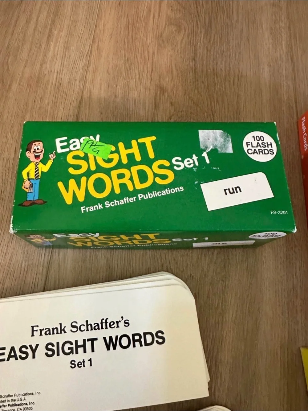 Kids Educational Set- clocks, lacing shoe, consonants, sight words